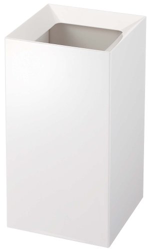 YAMAZAKI Home Veil Mülleimer, moderner offener Mülleimer mit Griff, ABS-Kunststoff, 10 Liter von YAMAZAKI