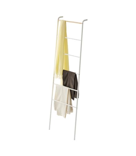 Ladder Hanger - Tower - white von YAMAZAKI