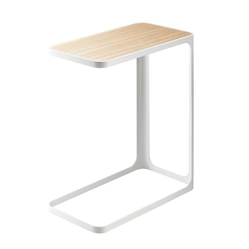 Yamazaki 7202 Frame Beistelltisch, weiß, Stahl/Holz, Minimalistisches Design, 24 x 45 x 52 cm (LxBxH) Yamazaki 7202 Frame Beistelltisch, weiß, Stahl/Holz, Minimalistisches Design, 24 x 45 x 52 cm (LxBxH) von YAMAZAKI