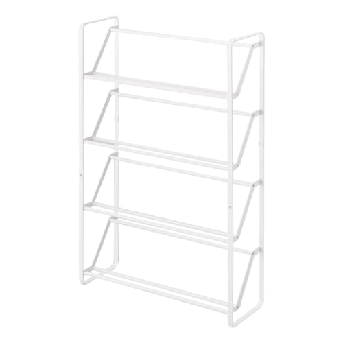 YAMAZAKIShoe rack - Slim 4 - white von YAMAZAKI