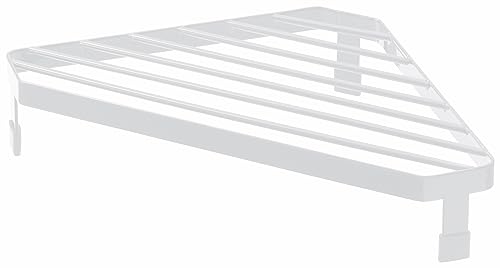 YAMAZAKI 2748 Tower Regal für den Kochbereich, weiß, Stahl, minimalistisch, 22 x 22 x 5 cm von YAMAZAKI