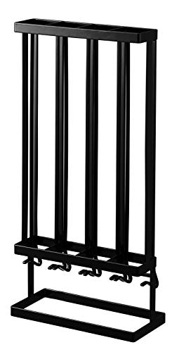 Yamazaki 3896 TOWER Kaffeekapselhalter S, schwarz, Stahl, minimalistisch, 17.5 x 8 x 36 cm von YAMAZAKI