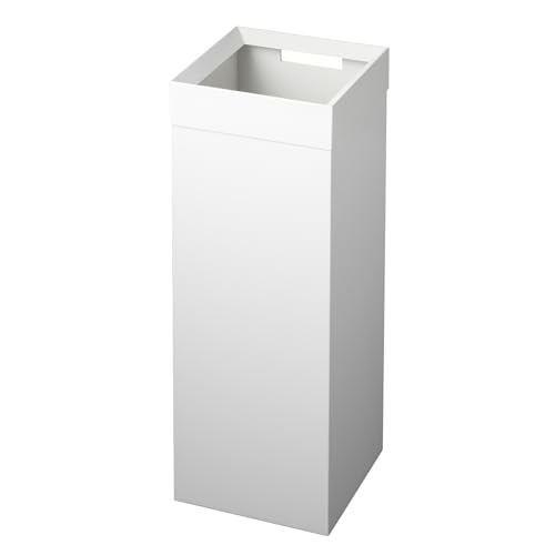 Yamazaki 4488 TOWER Papierkorb, weiß, Stahl, minimalistisch, 22.5 x 22.5 x 60 cm Yamazaki 4488 TOWER Papierkorb, weiß, Stahl, minimalistisch, 22.5 x 22.5 x 60 cm von YAMAZAKI