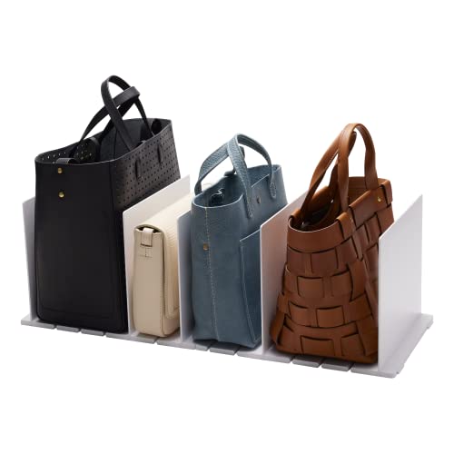 YAMAZAKI 4956 SMART Taschen-Organizer (2er-Set), weiß, ABS-Harz, minimalistisch, 31.8 x 24 x 21 cm von YAMAZAKI