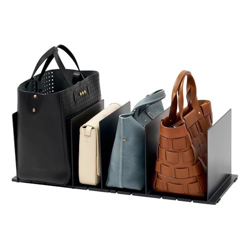 Yamazaki 4957 SMART Taschen-Organizer (2er-Set), Schwarz, ABS-Harz, Minimalistisches Design von YAMAZAKI