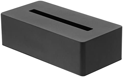 Yamazaki 4216 TOWER Taschentuchbox, schwarz, Stahl, minimalistisch, 26.5 x 13.5 x 7.5 cm Yamazaki 4216 TOWER Taschentuchbox, schwarz, Stahl, minimalistisch, 26.5 x 13.5 x 7.5 cm von YAMAZAKI