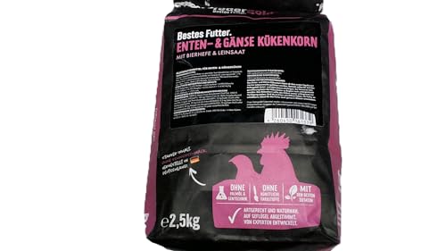 HDmirrorR Enten- und Gänse Kükenkorn 2,5kg | Entenfutter Gänsefutter Küken Entenstarter Gänsestarter HDmirrorR Enten- und Gänse Kükenkorn 2,5kg | Entenfutter Gänsefutter Küken Entenstarter Gänsestarter von YAMOOCO