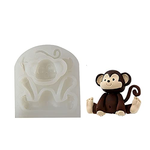 Affe Fondant Silikonform Hochzeit Kuchen Dekoration Cartoon Tier Backform Epoxy Ton Form Werkzeuge Handwerk Affe Fondant Silikonform Hochzeit Kuchen Dekoration Cartoon Tier Backform Epoxy Ton Form Werkzeuge Handwerk von YANBOYI