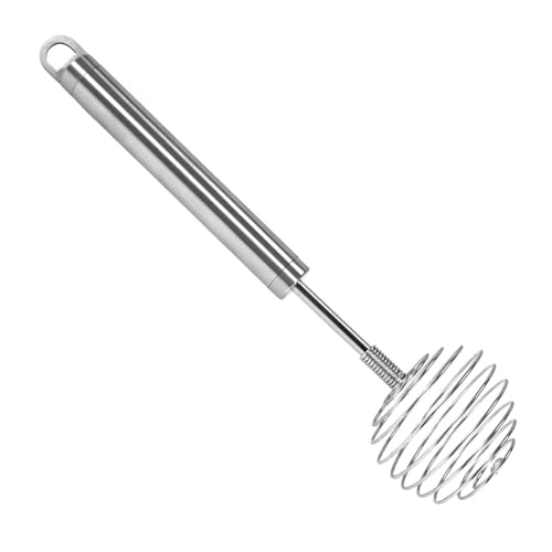 Edelstahl-Feder-Schneebesen, Hand-Butter-Eier, Mixer, Handrührer mit langem Griff, Milchaufschäumer Edelstahl-Feder-Schneebesen, Hand-Butter-Eier, Mixer, Handrührer mit langem Griff, Milchaufschäumer von YANBOYI