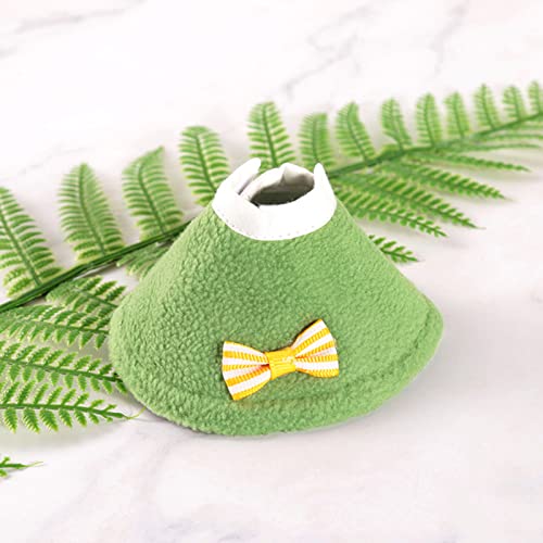 Elisabethanisches Papageien-Halsband zum Zupfen, schützende Genesungskegel, weiches Fleece für kleine von YANBOYI