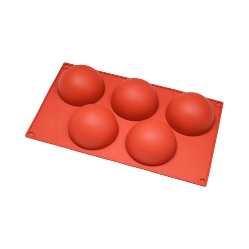 Halbrunde Silikonform für Fondant, Schokolade, Kuchen, Dekoration, Kerzen, Seife Halbrunde Silikonform für Fondant, Schokolade, Kuchen, Dekoration, Kerzen, Seife von YANBOYI