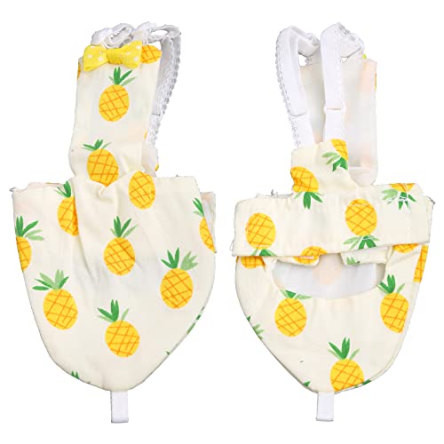 YANBOYI Bird Diaper Flight Suite Papageien-Schutzwindel mit verstellbaren Schultergurten für Ara von YANBOYI