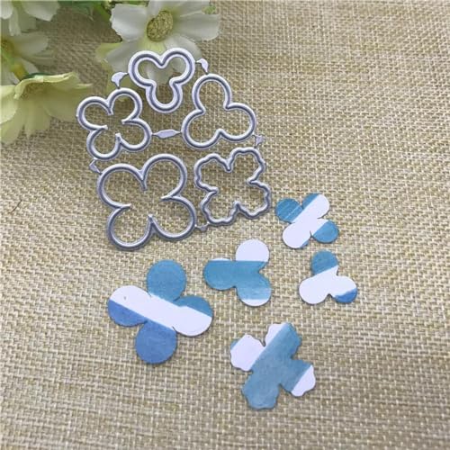 Schablonen zur Kartenherstellung, 5,2 x 5,7 cm, Blumen-Design, Metall, rundes Loch, Etiketten, Scrapbooking, Papierbasteln Schablonen zur Kartenherstellung, 5,2 x 5,7 cm, Blumen-Design, Metall, rundes Loch, Etiketten, Scrapbooking, Papierbasteln von YANCHIPANGHE