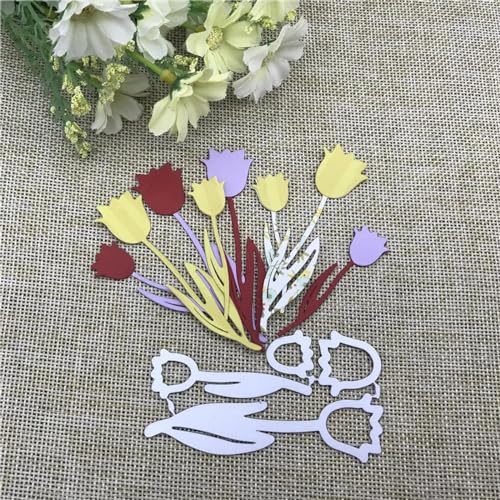 Schablonen zur Kartenherstellung, 5,6 x 1,2 cm, Rosen-Blume, Metall-Stanzform, Dekoration für Sammelalben, Alben, Papierherstellung Schablonen zur Kartenherstellung, 5,6 x 1,2 cm, Rosen-Blume, Metall-Stanzform, Dekoration für Sammelalben, Alben, Papierherstellung von YANCHIPANGHE