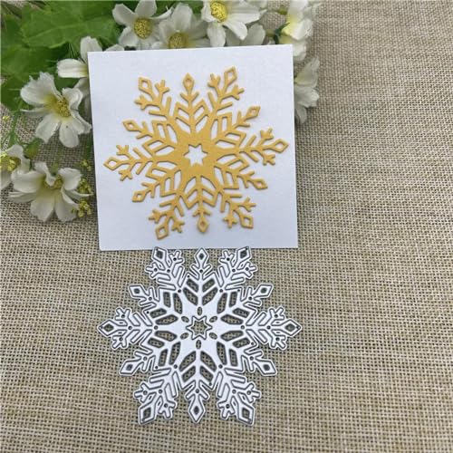 Schablonen zur Kartenherstellung, 7,1 x 8,1 cm, Schneeflocke, Spitze, Blumen, Rahmen, Metall-Stanzformen für Scrapbooking, dekorative Prägung, Handarbeitsvorlage Schablonen zur Kartenherstellung, 7,1 x 8,1 cm, Schneeflocke, Spitze, Blumen, Rahmen, Metall-Stanzformen für Scrapbooking, dekorative Prägung, Handarbeitsvorlage von YANCHIPANGHE
