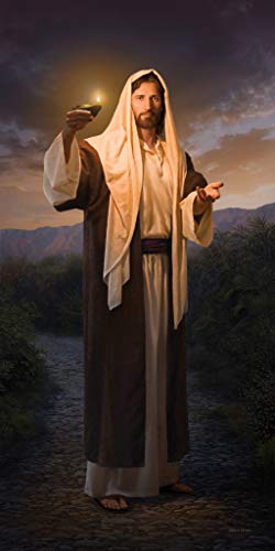 YANCONG Türtapete Selbstklebend 3D Jesus Gott Heiliges Licht Tapete Fototapete Türtapete Selbstklebend Türposter 77X200Cm von YANCONG