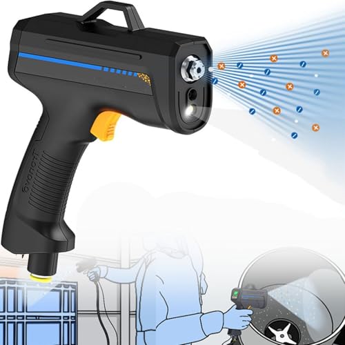 Antistatische Luftpistolen,Statische Entladung Ionenausgleich,Tragbare Antistatische Pistole,Mit Stauberkennungslicht,Abnormale Alarmfunktion,Effiziente Statische ElektrizitäT Und Staubentfernung,B von YANDDEA