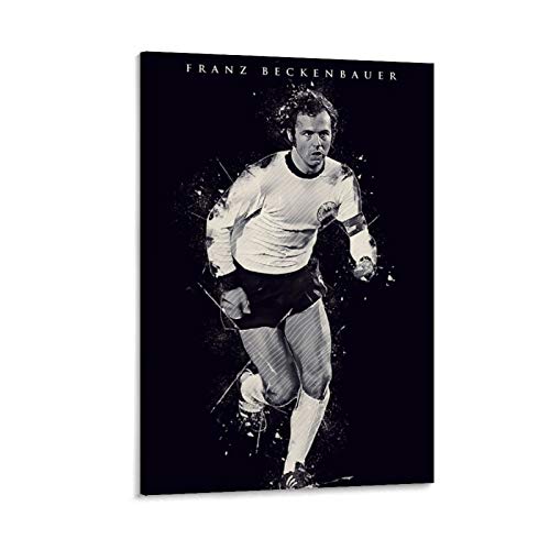 YANDING Franz Beckenbauer Poster, dekoratives Gemälde, Leinwand, Wandkunst, Wohnzimmer, Poster, Schlafzimmer, 30 x 45 cm von YANDING