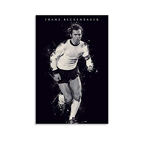 YANDING Franz Beckenbauer Poster Poster Dekorative Malerei Leinwand Wandkunst Wohnzimmer Poster Schlafzimmer Malerei 40 x 60 cm von YANDING