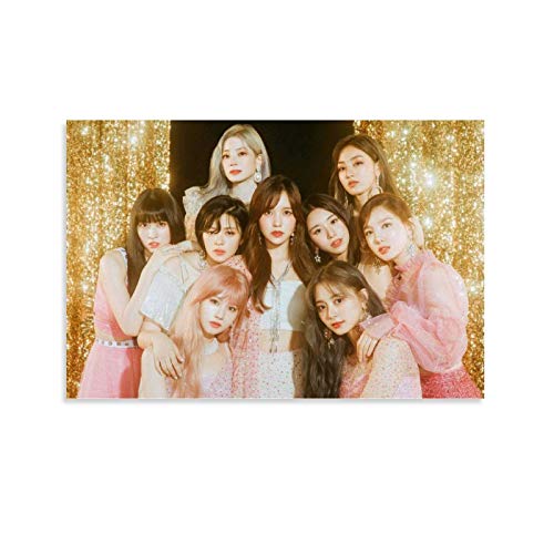 YANDING Kpop Twice Poster "Feel Special" auf Leinwand, Poster und Wandkunst, Bilddruck, modernes Familien-Schlafzimmer, Dekor-Poster, 40 x 60 cm von YANDING