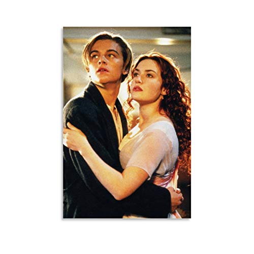 YANDING Titanic Filmdruck auf Leinwand, Kunst, Poster und Wandkunst, Bilddruck, modernes Familienschlafzimmer, 30 x 45 cm von YANDING