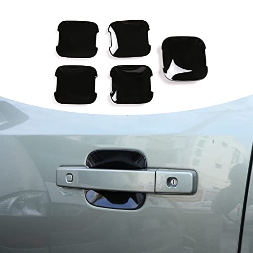 Auto Türgriff Cup Cover Trim Ersatz Kompatibel mit Land Rover Defender 90 110 2020-2023 Zubehör Kratzschutz Schutzfolien Schutz Guard (für Defender 110,5 PCS, Hellschwarz) von YANER