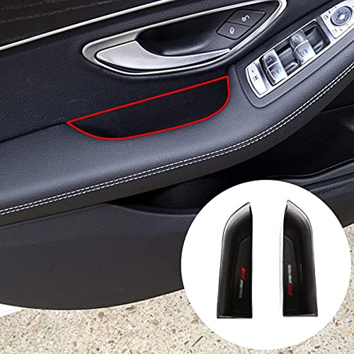 Kompatibel mit 2015-2021 Mercedes Benz W205 2-Türer Coupe C300 C350 C63 Vorderreihe Tür Organizer Ablage Armlehne Box Telefon Behälter Griff Tablett Einsatz Handschuh Palette von YANER