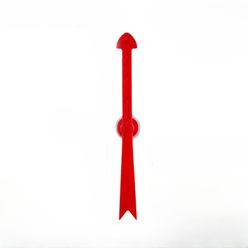 YANFJHV Large Size ArrowSpinner Red Plastic with Suction CupSpinners Game for Classroom Activities Math Games TeacherSupplies Teaching Tools for ElementarySchool Board Games (Red, One Size) von YANFJHV