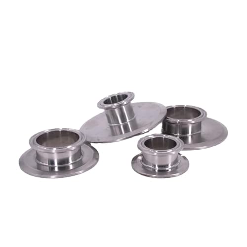 YANGC 1,5 "2" 2,3 "3,4" Tri Clamp Minderer Kurzen Flansch OD End Kappe Reduzierung SUS 304 Edelstahl(119mm-50.5mm) von YANGC