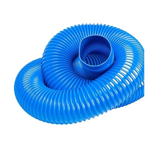 YANGC 1–5 Meter 30–100 mm Industrie-Staubabsaugrohr Blauer flexibler PVC-Kunststoffschlauch Staubentfernungsrohr Weichverbinder Wellrohr(4 METER_INNER DIAMETER 65MM) von YANGC