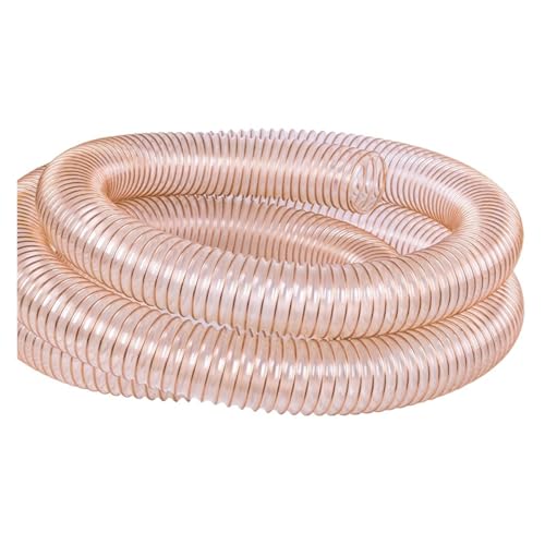 YANGC 1 Meter * 1,2 m Dicke * Innendurchmesser 25–80 mm Transparentes PU-Rohr Staubabsaugung Vakuum-Abluftschlauch Auspuffrohr Luftrohr(Inner Diameter 32mm) von YANGC