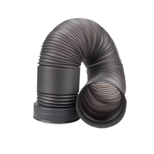YANGC 100-180mm PVC Rauch Auspuff Rohr Thicked Semi Flexible Lüftungs Rohr for Küche Fabrik Holtel(1.5M_DIA180MM) von YANGC