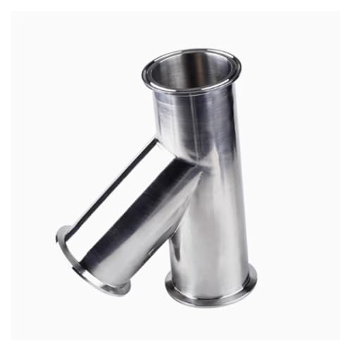 YANGC 19 mm – 63 mm (3/4 Zoll – 2,5 Zoll) Edelstahl SS304 Sanitär 3-Wege T/Y/R-Ferrule 1,5 Zoll 2 Zoll Außendurchmesser 50,5 – 77,5 mm Passend for 1,5 Zoll – 2,5 Zoll Tri-Clamp(4,32MM X FERRULE 50.5_O von YANGC