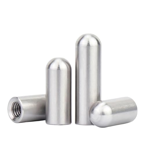 YANGC 304 Edelstahl M2 M2.5 M3 M4 M5 M6 Innengewinde Zylindrischen Pin Interne Zahn Positionierung Zylinder Lage Dübel GB120(D4xM3 (10pcs),35mm) von YANGC