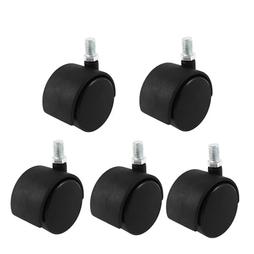 YANGC 5 stücke Stuhl Rad Bürostuhl Rollen Stuhl Räder M10 X 15mm Möbel Schwenk Twin Caster Räder Ersatzteile YANGC 5 stücke Stuhl Rad Bürostuhl Rollen Stuhl Räder M10 X 15mm Möbel Schwenk Twin Caster Räder Ersatzteile von YANGC