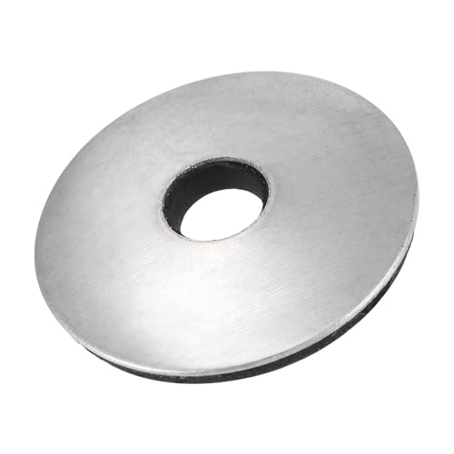 YANGC 50 Stück Verbunddichtscheiben 19x5,5x2,8/25x5,5x2,8/19x6,3x2,8/25x6,3x2,8 mm Edelstahl-Schraubendämpfungsdichtungen(19x6.3x2.8mm) von YANGC