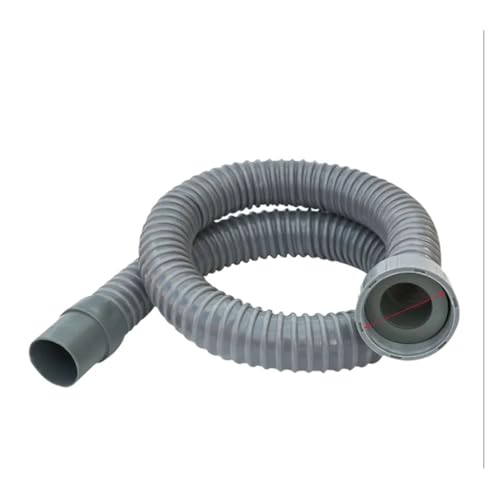 YANGC Abflussrohr-Set for Küchenspüle, weiches Gemüsebecken-Abflusszubehör, einfach zu installierende Sanitärinstallation for Heimwerker(0.8 Meter) von YANGC