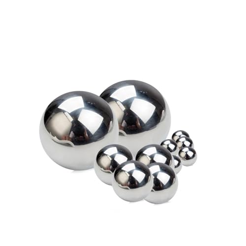 YANGC Durchmesser 11 mm 12 mm 12,7 mm - 25 mm 304 Edelstahlkugel Hochpräzise Lager Rollenperlen Glatte, feste Kugel(5pcs,17mm) von YANGC