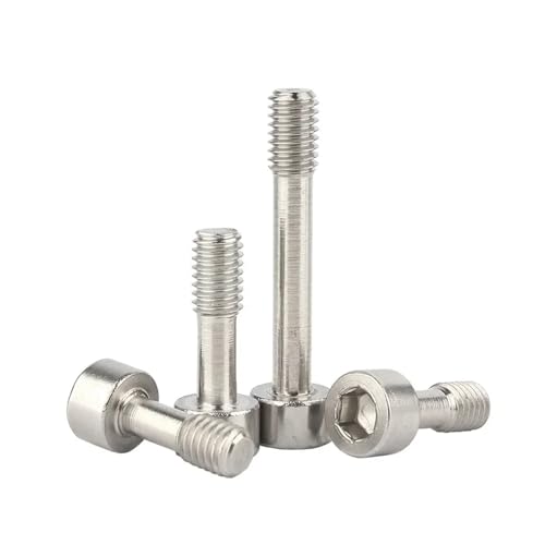 YANGC M2M2.5M3M4M5M6M8 304 A2 Edelstahl Innensechskantschrauben(Smooth,M6x40mm-5pcs) von YANGC