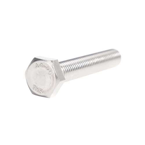 YANGC M5 M6 M8 M10 M12 M14 M16 M20 DIN933 316 A4-70 Edelstahl Außensechskantschraube mit Außensechskant(150MM_30PCS M6) von YANGC