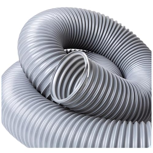 YANGC PVC Grau Staub Saug Schlauch 1 Meter Auspuffrohr Luft Rohr Fume Extraktion Mit Innen Durchmesser 25-100mm for vakuum Systeme(1 Meter,Inner Diameter 100mm) von YANGC