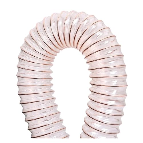 YANGC Transparentes PU-Rohr for Staubabsaugung, Vakuum-Rauchabluftschlauch, Auspuffrohr, Luftschlauch, Innendurchmesser 20–100 mm * 1–10 Meter(10 Meter,Inner Diameter 38mm) von YANGC