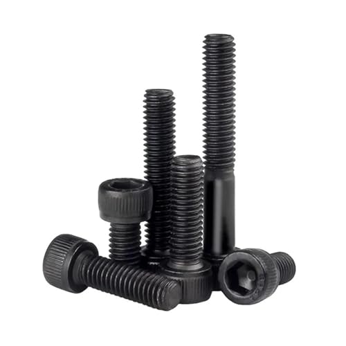 YANGC US-UK-Standard 12.9 Klasse Innensechskantschrauben 0# 2# 3# 4# 5# 6# Sechskantschrauben(6 32x3-8 50pcs) von YANGC