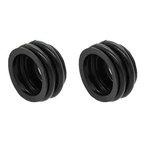 YANGECHEN [Replacement] Kugelgelenk Telelever Gummiabdeckung Kofferraum Manschette for BMW R1200GS for Abenteuer R1150GS R1100GS R850GS R 1200 GS R1200 SR RT HP2 Sport (Color:2pcs) von YANGECHEN