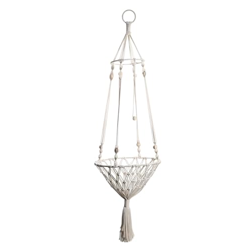 YANGSHINE Katzenhängematte im Boho-Stil mit Quaste, stabil und stabil, handgewebt, Hängeschaukel, 30 x 100 cm, kratzfester Katzen-Hängekorb für kleine und große Indoor-Katzen von YANGSHINE