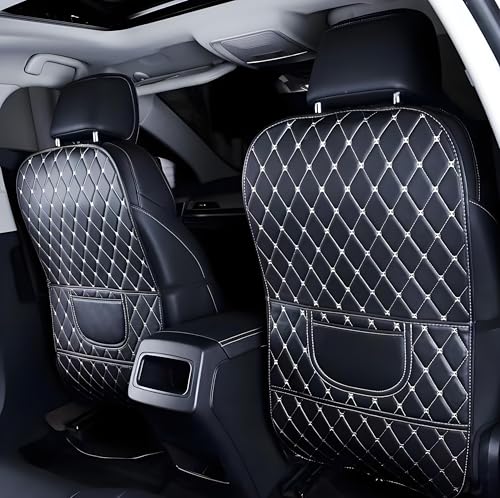 YANGSKT1 2 Stück Rückenlehnenschutz Auto Kinder für VW Golf VIII Kombi Bj. ab 2020, Wasserdicht Autositzschoner Rücklehnenschutz Leder Kick-Matten-Schutz YANGSKT1 2 Stück Rückenlehnenschutz Auto Kinder für VW Golf VIII Kombi Bj. ab 2020, Wasserdicht Autositzschoner Rücklehnenschutz Leder Kick-Matten-Schutz von YANGSKT1