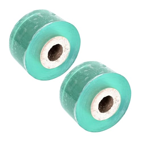 2 Rolle Garten Pfropfband, Veredelungsband Selbstklebend,Floristry Grafting Film Transparent Pfropfband Dehnbare Band Für Pflanzen Blumen/Obstbaum,(100m/Rolle,3 cm breit) von YANGWEN