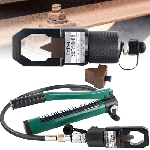 YANGYMM 12 Tonnen/16 Tonnen Hydraulischer Mutternsprenger, Spaltwerkzeuge zum Entfernen von Rostigen, Geteilter Hydraulischer Mutternschneider mt Handpumpe Zum Entfernen Rostiger Schrauben,F24 YANGYMM 12 Tonnen/16 Tonnen Hydraulischer Mutternsprenger, Spaltwerkzeuge zum Entfernen von Rostigen, Geteilter Hydraulischer Mutternschneider mt Handpumpe Zum Entfernen Rostiger Schrauben,F24 von YANGYMM