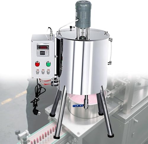 YANGYMM 15L Elektrische Heizmisch-FüLlmaschine, 1400W FlüSsigpaste LippenstiftfüLler Multifunktionale Quantitative FüLlmaschine, für Lippenstift, Nagellack, Lippenstift von YANGYMM