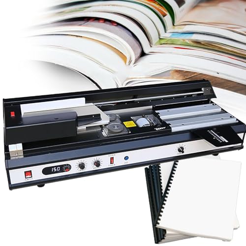 YANGYMM A4-DokumentenbindegeräT, 40 Mm Kabelloses Automatisches HeißSchmelzklebebindegeräT für Zarte BüCher, Keine FräSfunktion, Einstellbarer RüCkenradius YANGYMM A4-DokumentenbindegeräT, 40 Mm Kabelloses Automatisches HeißSchmelzklebebindegeräT für Zarte BüCher, Keine FräSfunktion, Einstellbarer RüCkenradius von YANGYMM